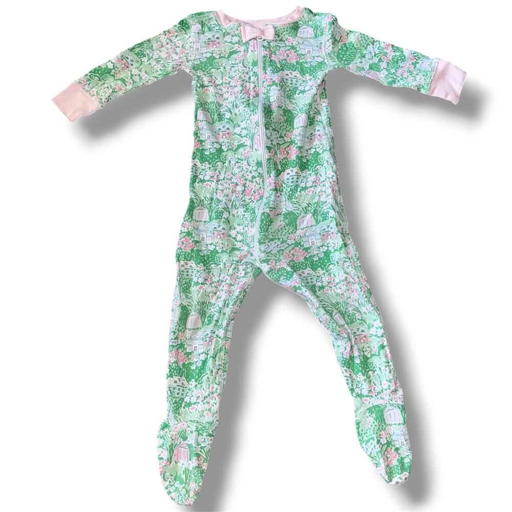 The Beaufort Bonnet Company Town & Country Footie Sleepsuit | 12-18M